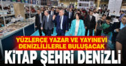 Denizli Büyükşehir Belediyesi 6. Kitap Fuarı açıldı