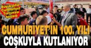 Denizli, Cumhuriyet’in 100’üncü yılını coşkuyla kutluyor