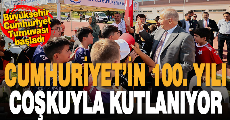 Denizli, Cumhuriyet’in 100’üncü yılını coşkuyla kutluyor