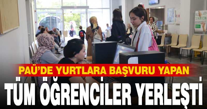 Denizli’de yurtlara başvuran tüm öğrenciler yerleşti