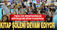 7’den 70’e kitapseverler Büyükşehir Kitap Fuarı’nda