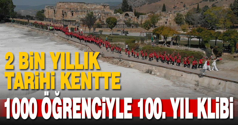 2 bin yıllık tarihi kentte 100. yıl klibi