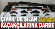 Çivril’de silah kaçakçılarına darbe