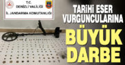 Denizli’de 312 adet tarihi eser ele geçirildi