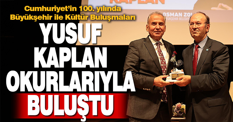 Yusuf Kaplan Denizlililerle buluştu