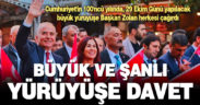 100. yıl coşkusu Cumhuriyet Yürüyüşü ile taçlanacak.
