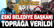 Eski başkan son yolculuğuna askeri törenle uğurlandı