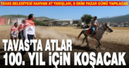 Tavas’ta atlar 100. yıl için koşacak