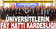 Pamukkale Üniversitesi öncülüğünde, 14 üniversite ülkenin diri fay potansiyelini araştıracak