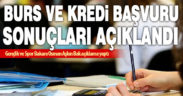 GSB burs ve öğrenim kredisi başvuru sonuçları açıklandı