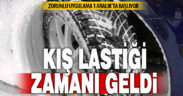 Ticari araçlar için zorunlu kış lastiği uygulaması 1 Aralık’ta başlıyor