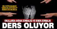 Milli Eğitim Bakanlığı, siber zorbalık ve akran zorbalığını müfredata aldı