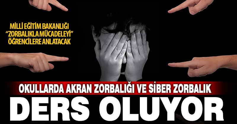Milli Eğitim Bakanlığı, siber zorbalık ve akran zorbalığını müfredata aldı