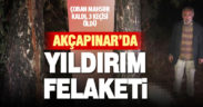 Akçapınar’da yıldırım felaketi: 3 keçi öldü, çoban yağıştan mahsur kaldı