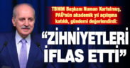 TBMM Başkanı Kurtulmuş, PAÜ’nün akademik yıl açılışına katıldı