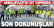 Asmalıevler’in üstyapısı ocak ayında bitecek