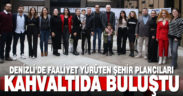 Şehir plancıları kahvaltıda buluştu