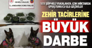 Denizli’de 5 uyuşturucu satıcısı tutuklandı