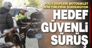 Denizli’de motosiklet denetimleri aralıksız devam ediyor
