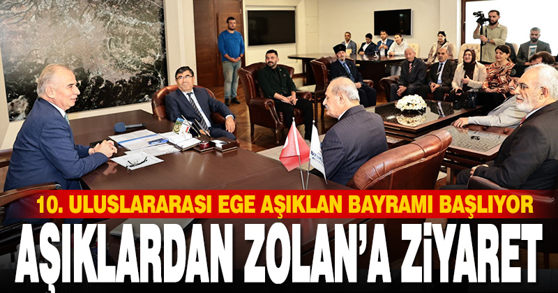 Aşıklar’dan Başkan Zolan’a ziyaret