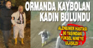 Kayıp Alzheimer hastası yaşlı kadın sağ olarak bulundu