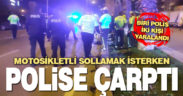 Denizli’de trafik kazasında 1’i polis 2 kişi yaralandı