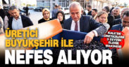Kaleli üreticilere 3 adet zeytin eleme makinesi