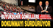 Büyükşehir’le Kültür Buluşmaları’na Bahadır Yenişehirlioğlu konuk oldu