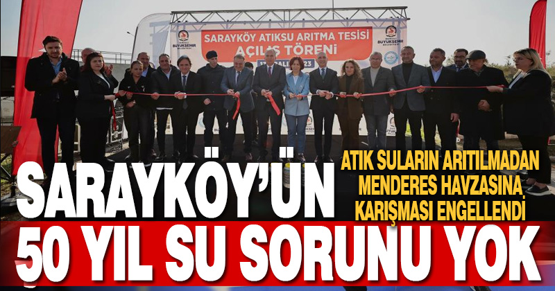 Atık suların arıtılmadan Menderes havzasına karışması engellendi