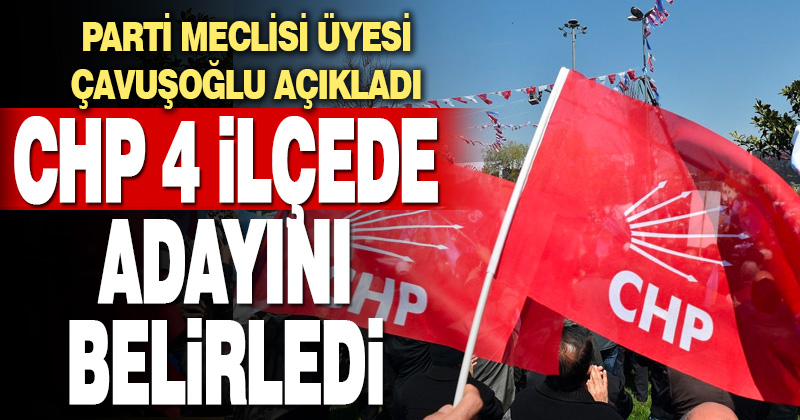 CHP’nin Denizli’nin 4 ilçesindeki belediye başkan adayı belli oldu