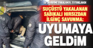 Aranan hırsız son işinde ev sahibine yakalandı