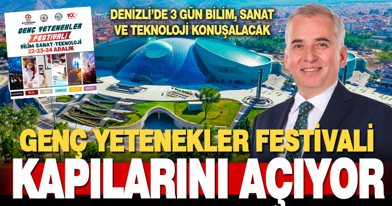 Genç Yetenekler Festivali kapılarını açıyor