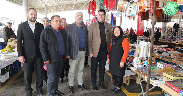 Başkan Güngör, Çameli’de esnafla buluştu
