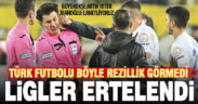 TFF Başkanı Büyükekşi, tüm liglerdeki maçları süresiz olarak ertelediklerini açıkladı