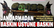 Denizli’de 1 ayda 22,7 kilogramın esrar ele geçirildi