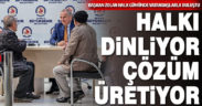 Başkan Zolan halk gününde vatandaşlarla buluştu