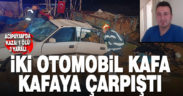 Acıpayam’da iki otomobil kafa kafaya çarpıştı: 1 ölü, 3 yaralı