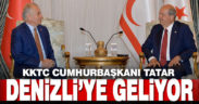 KKTC Cumhurbaşkanı Tatar, Denizli’ye geliyor