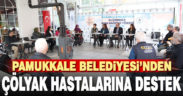 Pamukkale Belediyesi’nden çölyak hastalarına destek