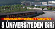 PAÜ, 4 kategoride Türkiye’deki ilk 5 üniversiteden biri oldu