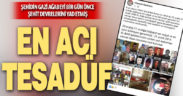 Şehidin gazi ağabeyi bir gün önce şehit devrelerini yad etmiş