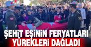 Denizlili şehit son kez baba ocağında