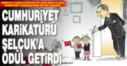 Cumhuriyet karikatürü Mehmet Selçuk’a ödül getirdi
