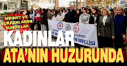 Kadınlar Ata’nın huzurunda