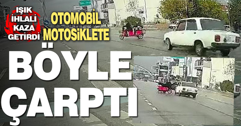 Işık ihlali kazaya davetiye çıkardı