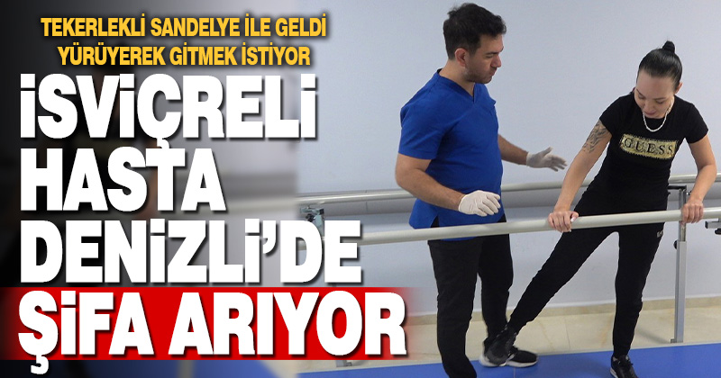 İsviçre’den gelip Pamukkale’nin termal sularında şifa arıyor
