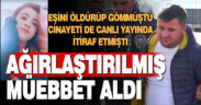 Canlı yayında cinayeti itiraf etmişti, ağırlaştırılmış müebbet hapis cezası aldı