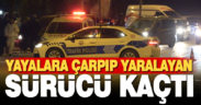 Otomobilin çarptığı 2 yaya yaralandı, sürücü kaçtı