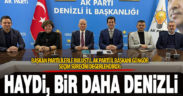 Başkan Zolan’ın adaylığı sonrası Ak Parti’de toplantı, Başkan Güngör’den çağrı: Haydi, Bir Daha Denizli!