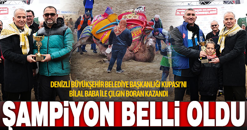Denizli Büyükşehir Belediye Başkanlığı Kupası sahibini buldu